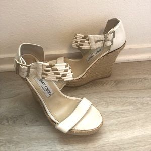 Jimmy choo high heel sandal wedge